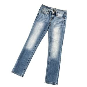 Mossimo Y2K Mid Rise Straight Leg‎ Jeans Women's 00S Medium Wash